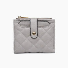 Melody Quilted Zip Top Wallet