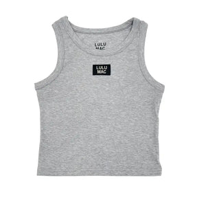 LULU MAC Sport Grey Tank