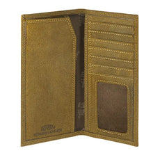 Zep-Pro Vintage Tan Leather Secretary Wallet - Multiple Options