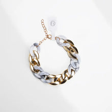 Resin Chain Bracelet - Multiple Colors