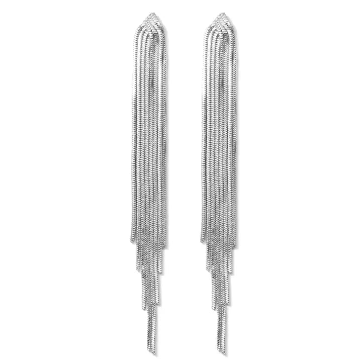 Long and Sassy Delicate Earrings - Gold or Silver