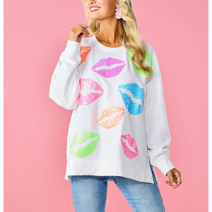 Kiss Me Sequin Top