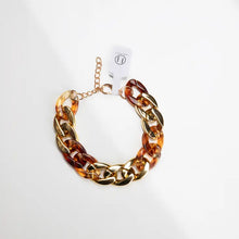 Resin Chain Bracelet - Multiple Colors