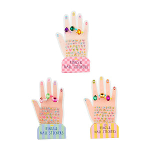 Rings & Nail Sticker Set