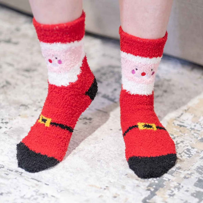 Mr. Claus Cozy Socks