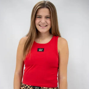 LULU MAC Red Tank