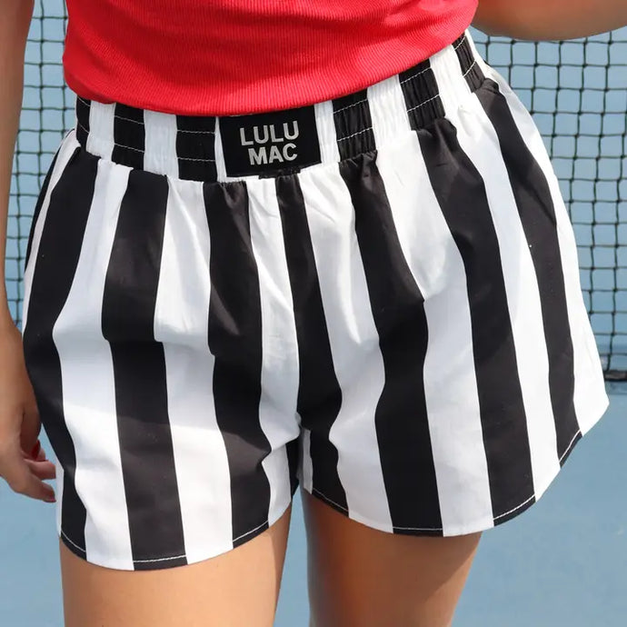 LULU MAC Black Darby Shorts