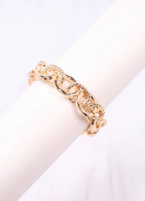 Mason Link Stretch Bracelet