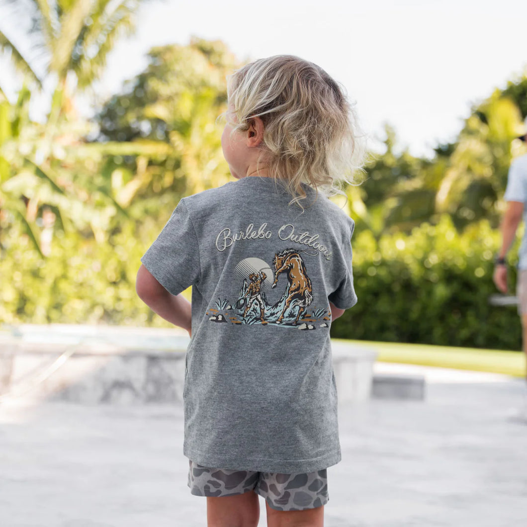 Burlebo Youth Tee - Cowboy Up