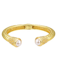 Cara Cuff - Pearl or Aqua
