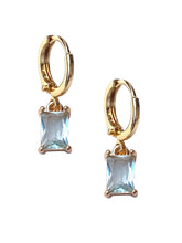 Farrah B Alina Gem Huggie Earrings-2 Colors