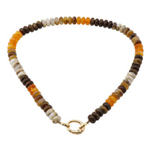 Multi Knot Bead Necklace - Multiple Colors