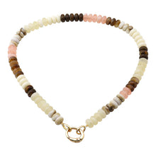 Multi Knot Bead Necklace - Multiple Colors