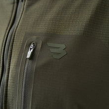 Burlebo Blaze Tech Quarter Zip - Mallard Green