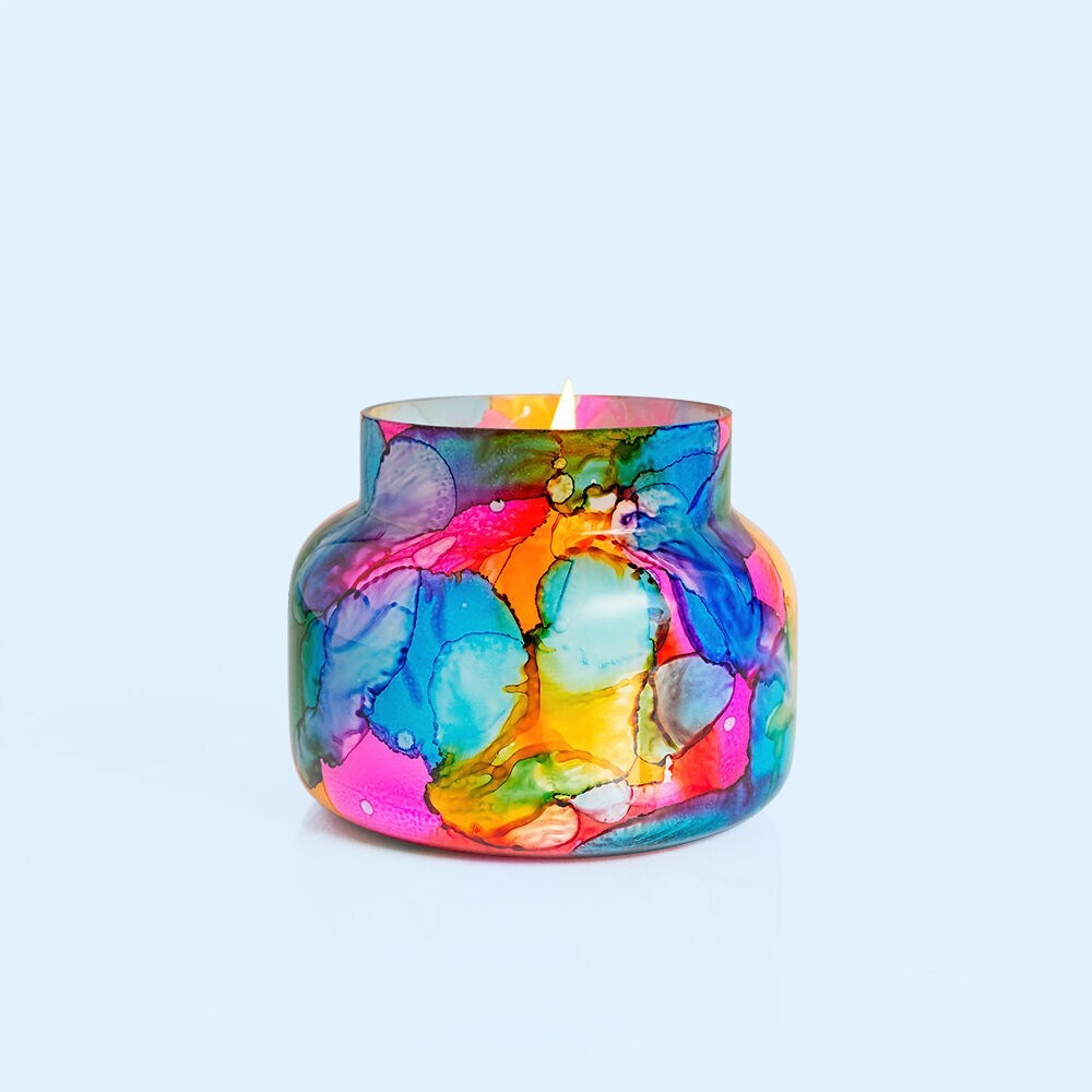 Capri Blue Volcano Watercolor Jar - 2 Options