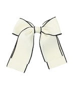 Two Toned Bow Barrette - 2 Colors