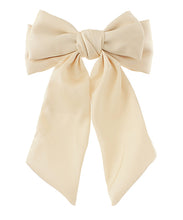 Satin Bow Barrette - Multiple Options