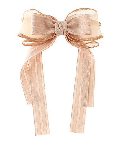 Triple Layered Bow Barrette - 2 Colors