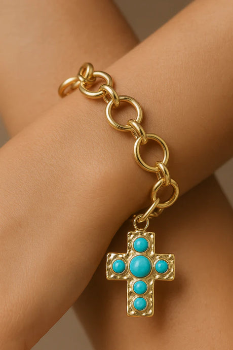 Ella Bracelet - Turquoise or Pearl