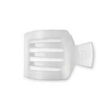 Teleties Coconut White Clips