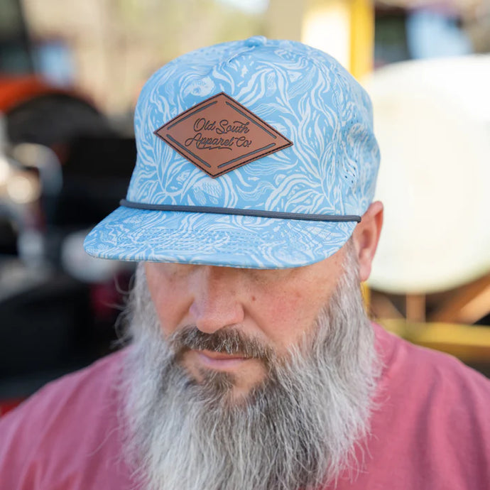 Beneath the Tide Leather Hat Trucker Hat