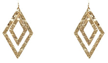 Textured Diamond Earrings - Gold & Silver