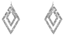 Textured Diamond Earrings - Gold & Silver