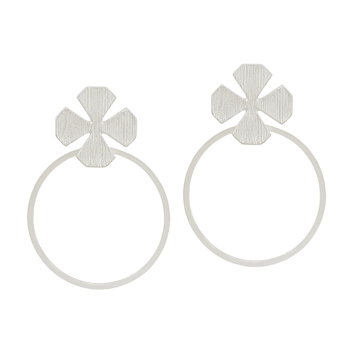 Clover Earrings - Gold or Silver