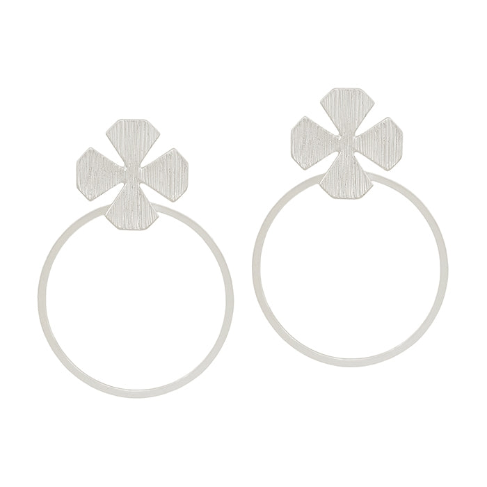 Clover Earrings - Gold or Silver