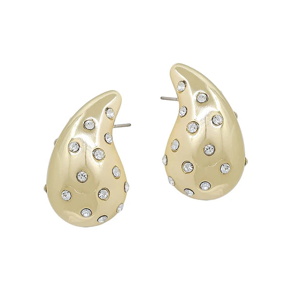 Prada Rhinestone Earrings