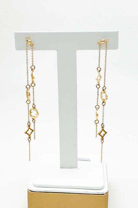 Clover Drop Earrings