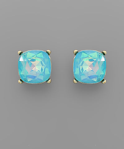 Neon Bling Studs - Pink or Blue