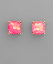 Neon Bling Studs - Pink or Blue