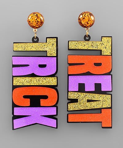 Trick Or Treat Earrings