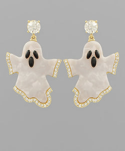 Boujee Ghost Earrings