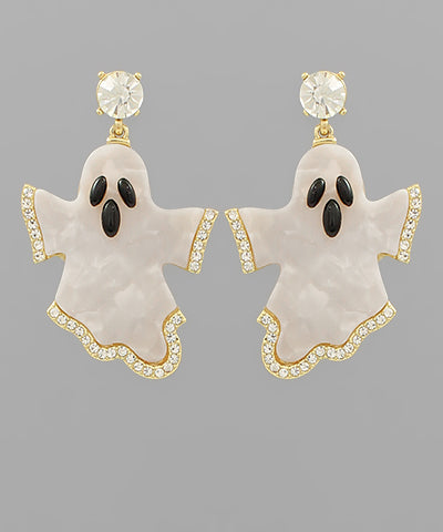 Boujee Ghost Earrings