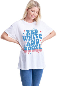 Red White and Booze T-Shirt