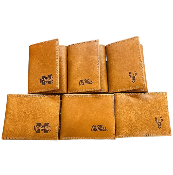 Zep-Pro Tan Embossed Wallet - Multiple Options