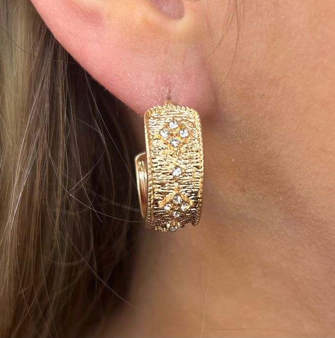 Agatha Earrings - Gold or Silver