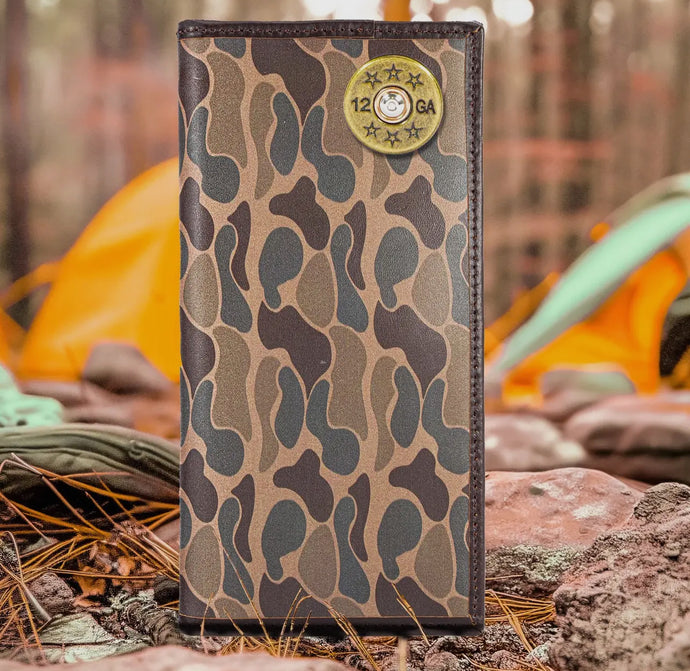 Zep-Pro Old School Camo Secretary Wallets - Multiple Options