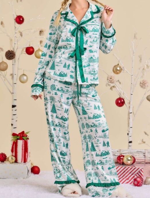 Vintage Christmas Pajamas
