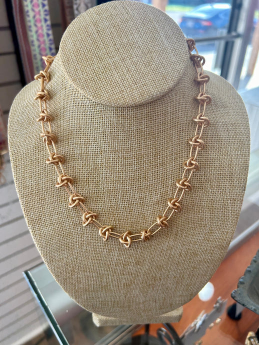 Knotted Necklace