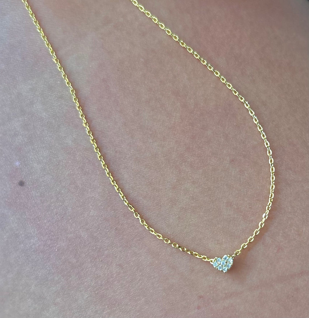 Dainty Heart Necklace