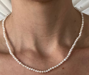 Dainty Pearl Necklace