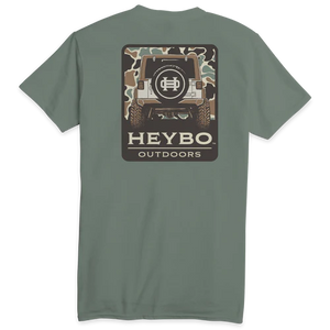 Heybo Camo Jeep T-Shirt