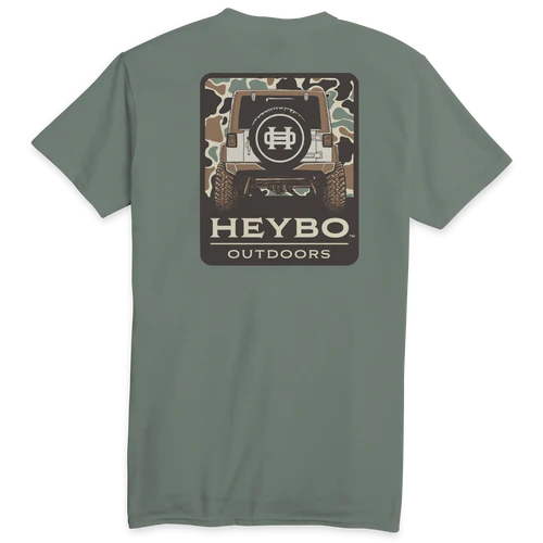 Heybo Camo Jeep T-Shirt