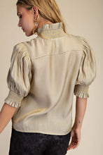 Shimmery Champagne Top