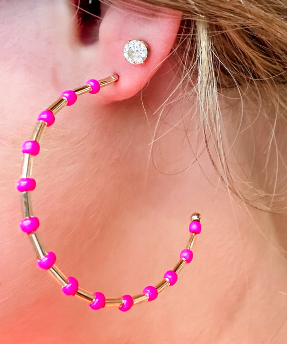 Pop Rock Hoops - 3 Colors