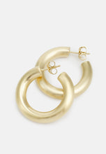 Satine Hoops - Silver or Gold