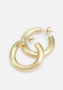 Satine Hoops - Silver or Gold